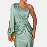 Elegant vestit maxi d'invitada de boda formal