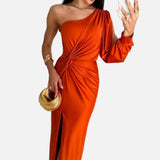 Elegant vestit maxi d'invitada de boda formal