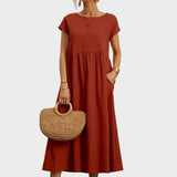 Andrea — Vestit midi en un estil elegant i atemporal
