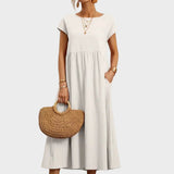 Andrea — Vestit midi en un estil elegant i atemporal