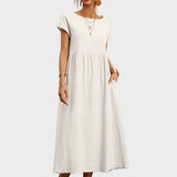 Andrea — Vestit midi en un estil elegant i atemporal