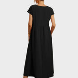 Andrea — Vestit midi en un estil elegant i atemporal