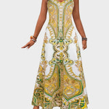 Klára - Vestits maxi d'estiu elegants sense mànigues