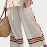 Beatriz | Conjunt per al Mar Mediterrani Daisy Lino Bambú Cintes