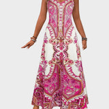 Klára - Vestits maxi d'estiu elegants sense mànigues