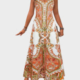 Klára - Vestits maxi d'estiu elegants sense mànigues