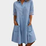 Vestit de denim lleuger i transpirable