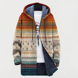 Abric amb estampat d'hivern