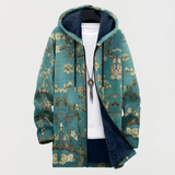 Abric masculí amb disseny floral