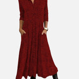 Vestit Llarga Relaxat Amb Escot En V