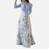 Vestit Maxi Elegant de Festa Floral d'Estiu