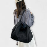 Mochila de tela gran d'alta qualitat per a compres