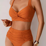 Maria | Conjunto de bikini de verano de cintura alta