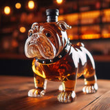 Bulldog Whiskey Bottle