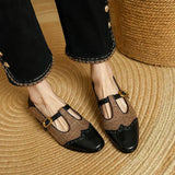 Chloé - Sabates de cuir vintage amb hebilla