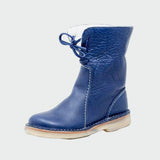 Botigues de cuir impermeables amb forro de llana