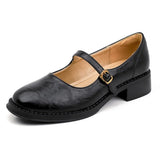 Denise - Clàssiques Mary Janes de Cuir