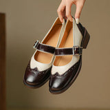Mia - Sabates de cuir Mary Janes