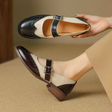 Mia - Sabates de cuir Mary Janes
