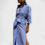 Johana - Vestit Camiser Elegant a Ratlles