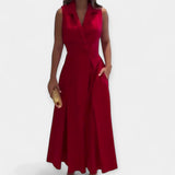 Vestit midi amb coll