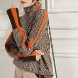 Leonor | Suéter de coll alt de luxe