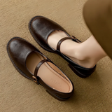 Denise - Clàssiques Mary Janes de Cuir
