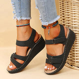 Ana - Sandàlies ortopèdiques Bequeme amb taló de cunya
