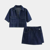Conjunt de jeans amb escot en V