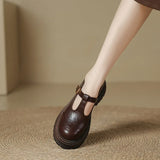 Mary Janes - Sabates de Cuero Elegants