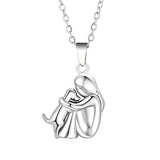 Collar amb penjoll per a amants dels gossos