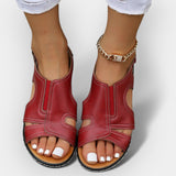 Sandàlies de cuir estilitzades