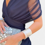 Teresa - Vestit llarg floral amb escot en V