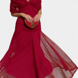 Teresa - Vestit llarg floral amb escot en V
