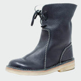 Botigues de cuir impermeables amb forro de llana