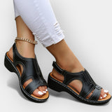 Sandàlies de cuir estilitzades
