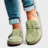 Mocassins ortopèdics femenins amb hebilla decorativa