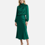 Vestit de Nit de Setí – Elegant Roba Formal de Màniga Llarga