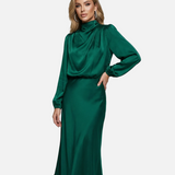 Vestit de Nit de Setí – Elegant Roba Formal de Màniga Llarga