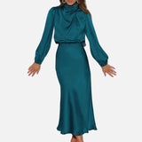 Vestit de Nit de Setí – Elegant Roba Formal de Màniga Llarga