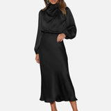 Vestit de Nit de Setí – Elegant Roba Formal de Màniga Llarga