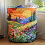 Handmade Laundry Basket | Spring Meadow