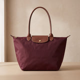 Bolsa Tote Grande Plegable, Burdeos