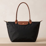 Bolsa de Tote Grande Plegable, Negra