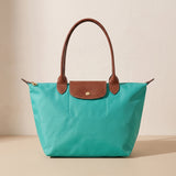 Bolsa Tote Grande Plegable, Turquesa