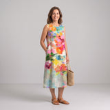 Sara - Vestido Midi Versátil y Multicolor