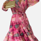 Vestit Maxi de Nit d'Estiu amb Estampat Floral