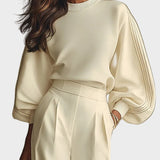 Selena – conjunt de canalé amb pantalons amples