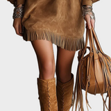 Vestit Mini Vintage amb Mangues