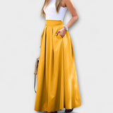 Tzafira – Elegant faldilla maxi amb cintura alta